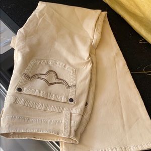 Shyanne Off White Bootcut Jeans